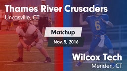 Matchup: Thames River vs. Wilcox Tech  2016