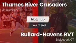 Matchup: Thames River vs. Bullard-Havens RVT  2017