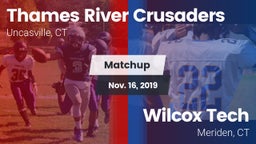 Matchup: Thames River vs. Wilcox Tech  2019