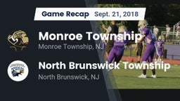 Recap: Monroe Township  vs. North Brunswick Township  2018