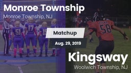Matchup: Monroe Township vs. Kingsway  2019