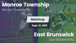 Matchup: Monroe Township vs. East Brunswick  2019