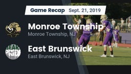 Recap: Monroe Township  vs. East Brunswick  2019
