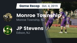 Recap: Monroe Township  vs. JP Stevens  2019