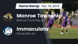 Recap: Monroe Township  vs. Immaculata  2019