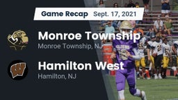 Recap: Monroe Township  vs. Hamilton West  2021