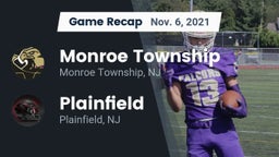Recap: Monroe Township  vs. Plainfield  2021