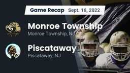 Recap: Monroe Township  vs. Piscataway  2022