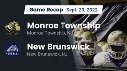 Recap: Monroe Township  vs. New Brunswick  2022