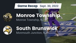Recap: Monroe Township  vs. South Brunswick  2022
