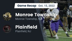 Recap: Monroe Township  vs. Plainfield  2022