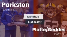 Matchup: Parkston vs. Platte/Geddes  2017