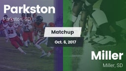 Matchup: Parkston vs. Miller  2017