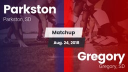 Matchup: Parkston vs. Gregory  2018