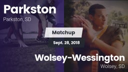 Matchup: Parkston vs. Wolsey-Wessington  2018