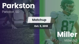 Matchup: Parkston vs. Miller  2018