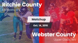 Matchup: Ritchie County vs. Webster County  2016