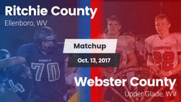 Matchup: Ritchie County vs. Webster County  2017
