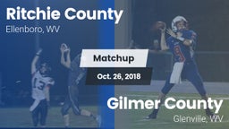 Matchup: Ritchie County vs. Gilmer County  2018
