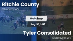 Matchup: Ritchie County vs. Tyler Consolidated  2019