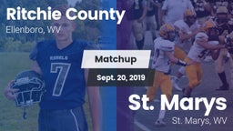 Matchup: Ritchie County vs. St. Marys  2019