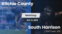 Matchup: Ritchie County vs. South Harrison  2019