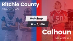 Matchup: Ritchie County vs. Calhoun  2020