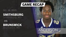 Recap: Smithsburg  vs. Brunswick  2015
