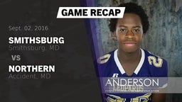 Recap: Smithsburg  vs. Northern  2016