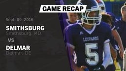 Recap: Smithsburg  vs. Delmar  2016