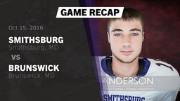 Recap: Smithsburg  vs. Brunswick  2016