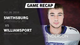 Recap: Smithsburg  vs. Williamsport  2016