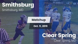 Matchup: Smithsburg vs. Clear Spring  2019