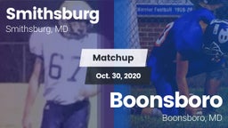 Matchup: Smithsburg vs. Boonsboro  2020
