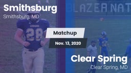 Matchup: Smithsburg vs. Clear Spring  2020