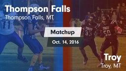 Matchup: Thompson Falls vs. Troy  2016