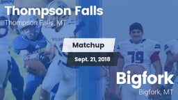 Matchup: Thompson Falls vs. Bigfork  2018