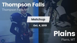 Matchup: Thompson Falls vs. Plains  2019