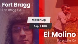 Matchup: Fort Bragg vs. El Molino  2017