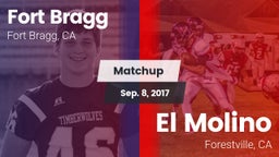 Matchup: Fort Bragg vs. El Molino  2017