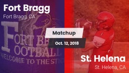 Matchup: Fort Bragg vs. St. Helena  2018