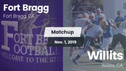 Matchup: Fort Bragg vs. Willits  2019