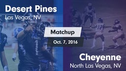Matchup: Desert Pines vs. Cheyenne  2016