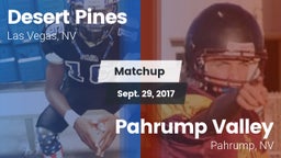 Matchup: Desert Pines vs. Pahrump Valley  2017