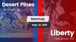 Matchup: Desert Pines vs. Liberty  2018