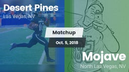 Matchup: Desert Pines vs. Mojave  2018