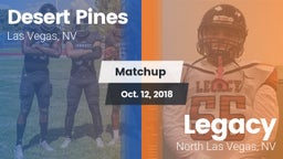 Matchup: Desert Pines vs. Legacy  2018