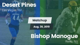 Matchup: Desert Pines vs. Bishop Manogue  2019