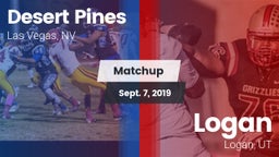 Matchup: Desert Pines vs. Logan  2019