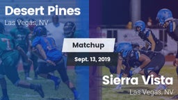 Matchup: Desert Pines vs. Sierra Vista  2019